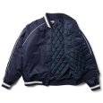 画像3: NEWERA（ニューエラ）“NYLON VARSITY JACKET ニューヨーク・ヤンキース ネイビー” (3)