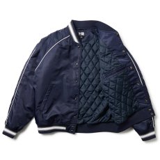 画像3: NEWERA（ニューエラ）“ナイロン バーシティージャケット ニューヨーク・ヤンキース ネイビー” (3)