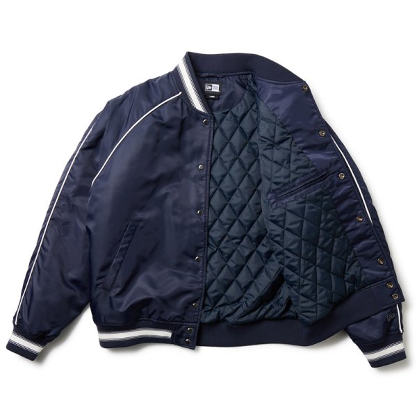 画像3: NEWERA（ニューエラ）“ナイロン バーシティージャケット ニューヨーク・ヤンキース ネイビー” (3)