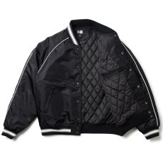 画像3: NEWERA（ニューエラ）“ナイロン バーシティージャケット ロサンゼルス・ドジャース ブラック” (3)