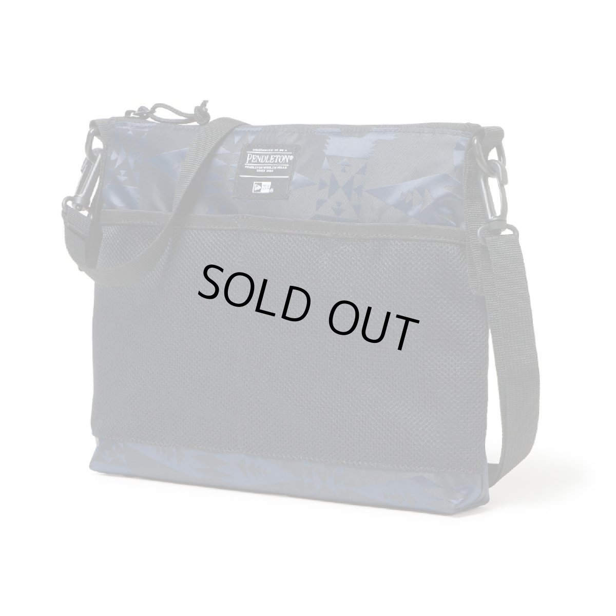 画像1: NEWERA（ニューエラ） “サコッシュ 2.5L Pendleton ペンドルトン ネイビー” (1)