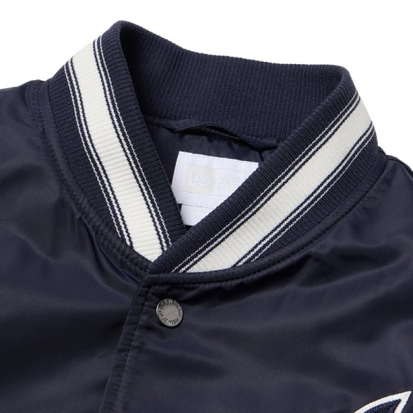 画像4: NEWERA（ニューエラ）“Women's バーシティージャケット ニューヨーク・ヤンキース ネイビー” (4)