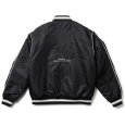 画像2: NEWERA（ニューエラ）“NYLON VARSITY JACKET ロサンゼルス・ドジャース ブラック” (2)