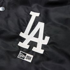 画像5: NEWERA（ニューエラ）“ナイロン バーシティージャケット ロサンゼルス・ドジャース ブラック” (5)