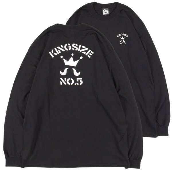 画像1: KINGSIZE（キングサイズ）“No.5 L/S TEE” (1)