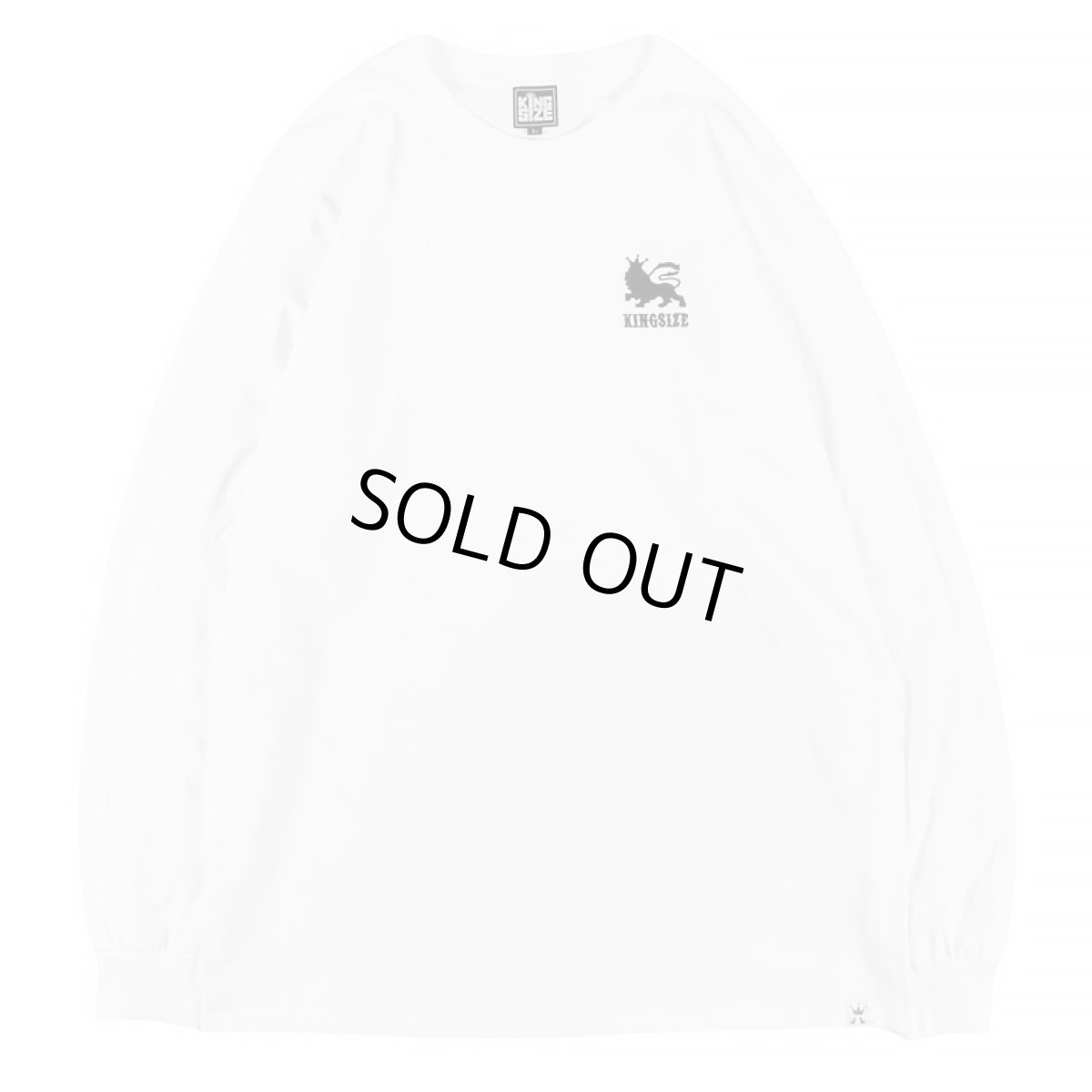 画像1: KINGSIZE（キングサイズ）“LION L/S TEE” (1)