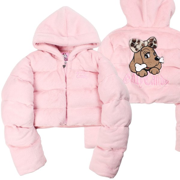 画像2: CANDY GALFY(キャンディーガルフィー) “ギャルもこふわブルゾン” (2)