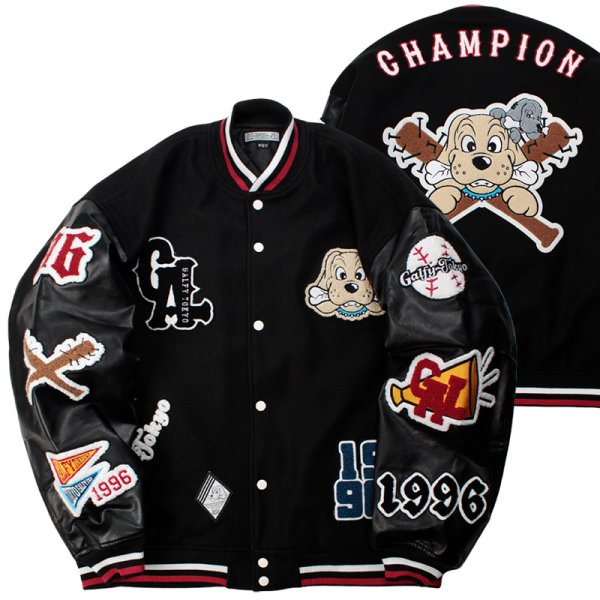 画像2: GALFY(ガルフィー) “復活わんわん大学ジャケット” (2)