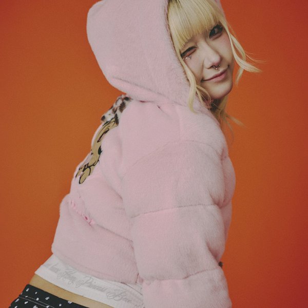 画像15: CANDY GALFY(キャンディーガルフィー) “ギャルもこふわブルゾン” (15)