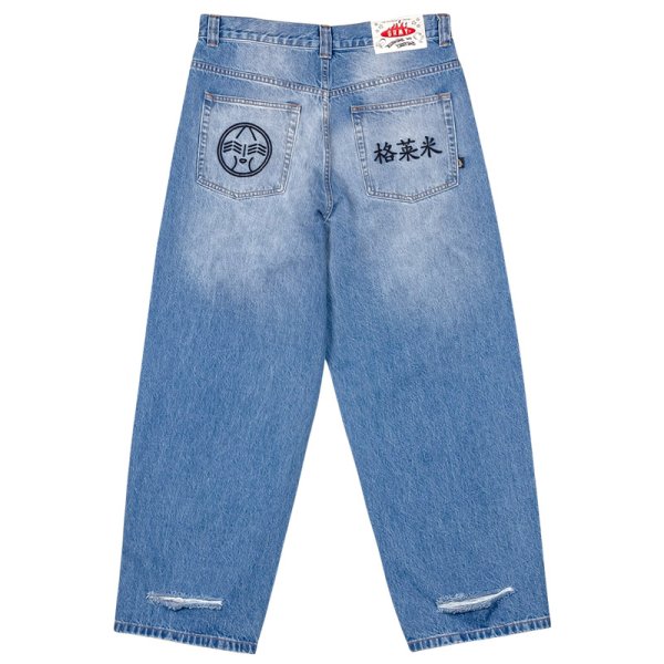 画像4: GRIMEY / GRMY (グライミー) “ROYAL PAW BIG BOY DENIM PANTS” (4)