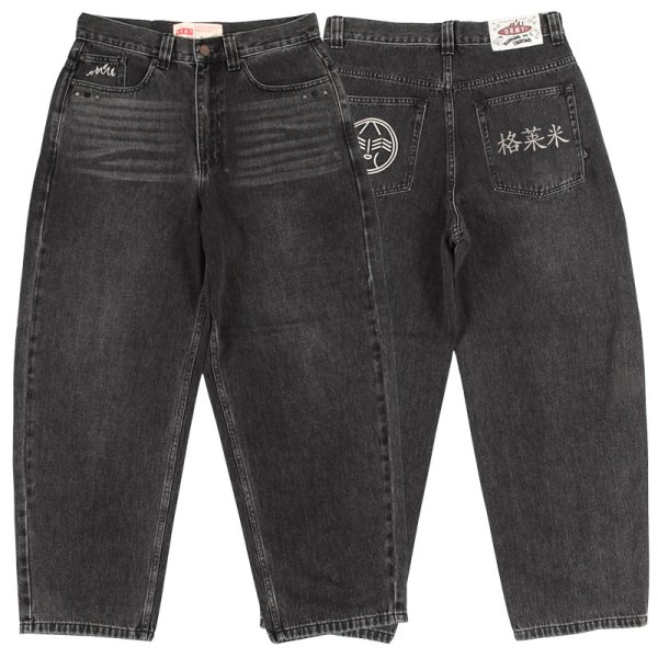 画像1: GRIMEY / GRMY (グライミー) “ROYAL PAW BIG BOY DENIM PANTS” (1)