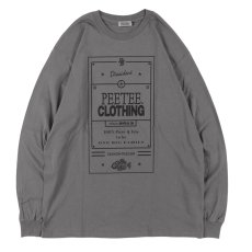 画像1: PeeTee. (ピーティー) “PEETEE CLOTHING L/S TEE” (1)