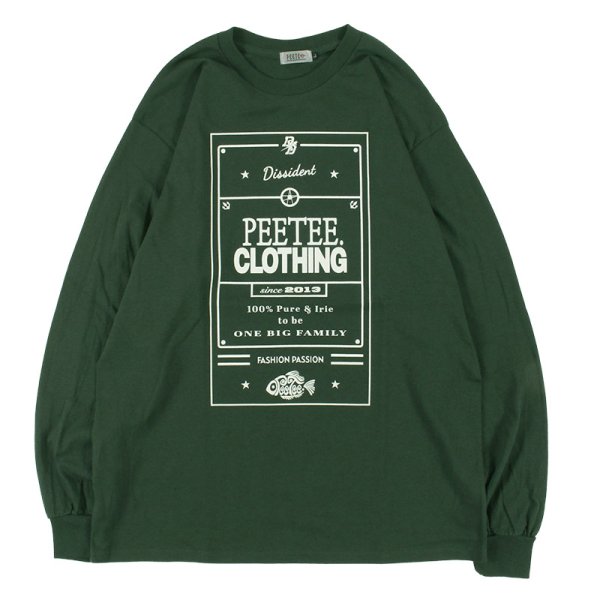 画像1: PeeTee. (ピーティー) “PEETEE CLOTHING L/S TEE” (1)