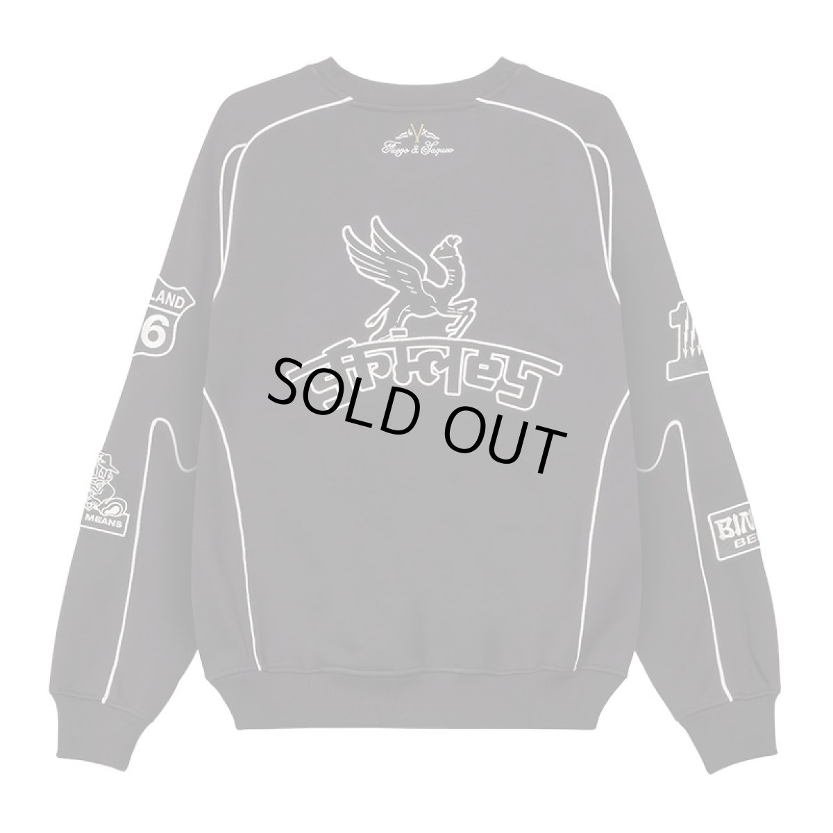 画像4: GRIMEY / GRMY (グライミー) “RACE WAR VINTAGE CREWNECK” (4)
