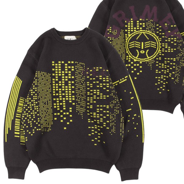 画像1: GRIMEY / GRMY (グライミー) “ROYAL POW KNIT SWEATER” (1)