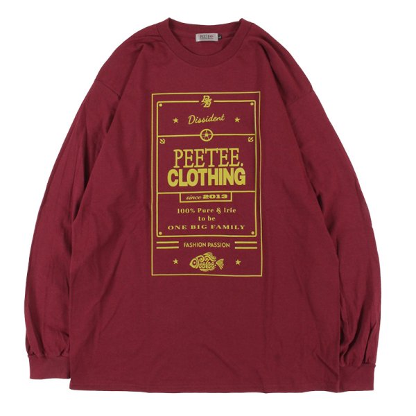 画像1: PeeTee. (ピーティー) “PEETEE CLOTHING L/S TEE” (1)