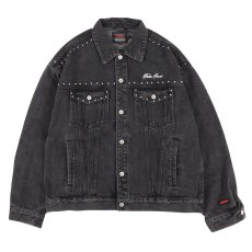 画像2: FUBU（フブ） “STUDS DENIM JACKET” (2)