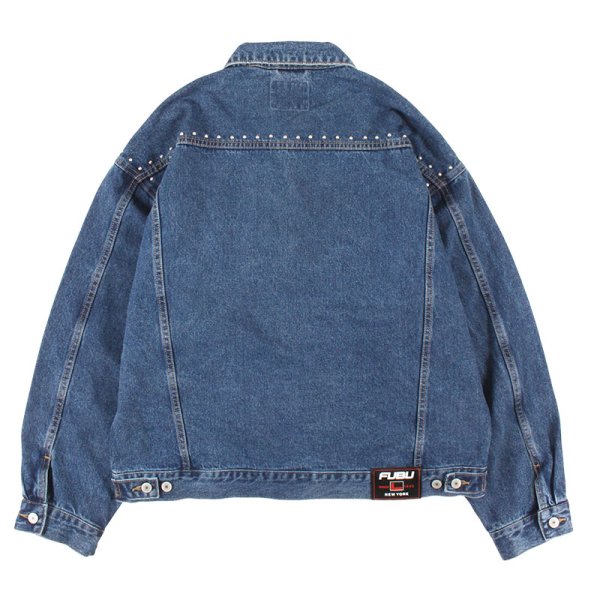 画像2: FUBU(フブ) “STUDS DENIM JACKET” (2)