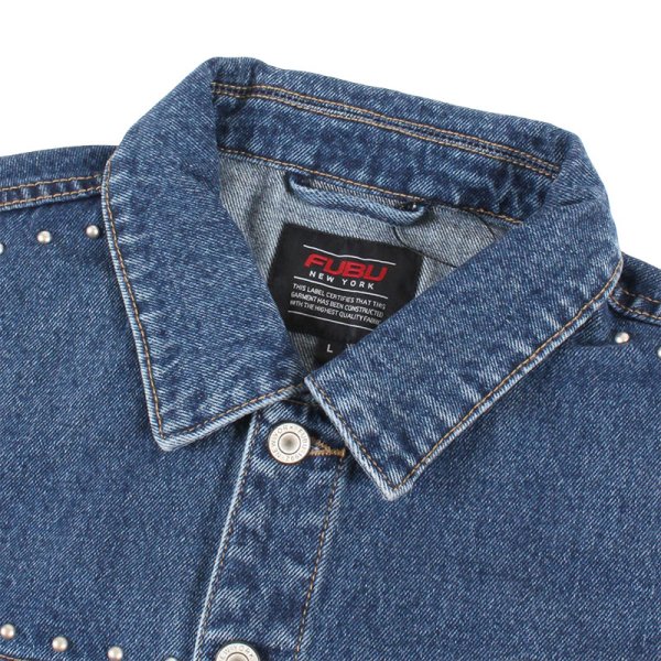 画像4: FUBU(フブ) “STUDS DENIM JACKET” (4)