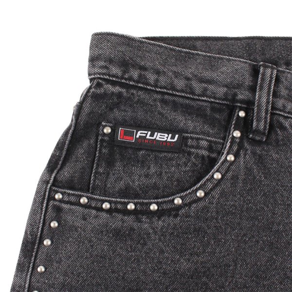 画像6: FUBU(フブ) “STUDS DENIM PANTS” (6)
