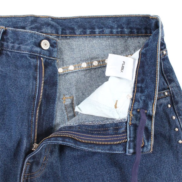 画像6: FUBU(フブ) “STUDS DENIM PANTS” (6)