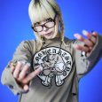 画像1: GALFY(ガルフィー) “百合の紋紋ボロンTee” (1)