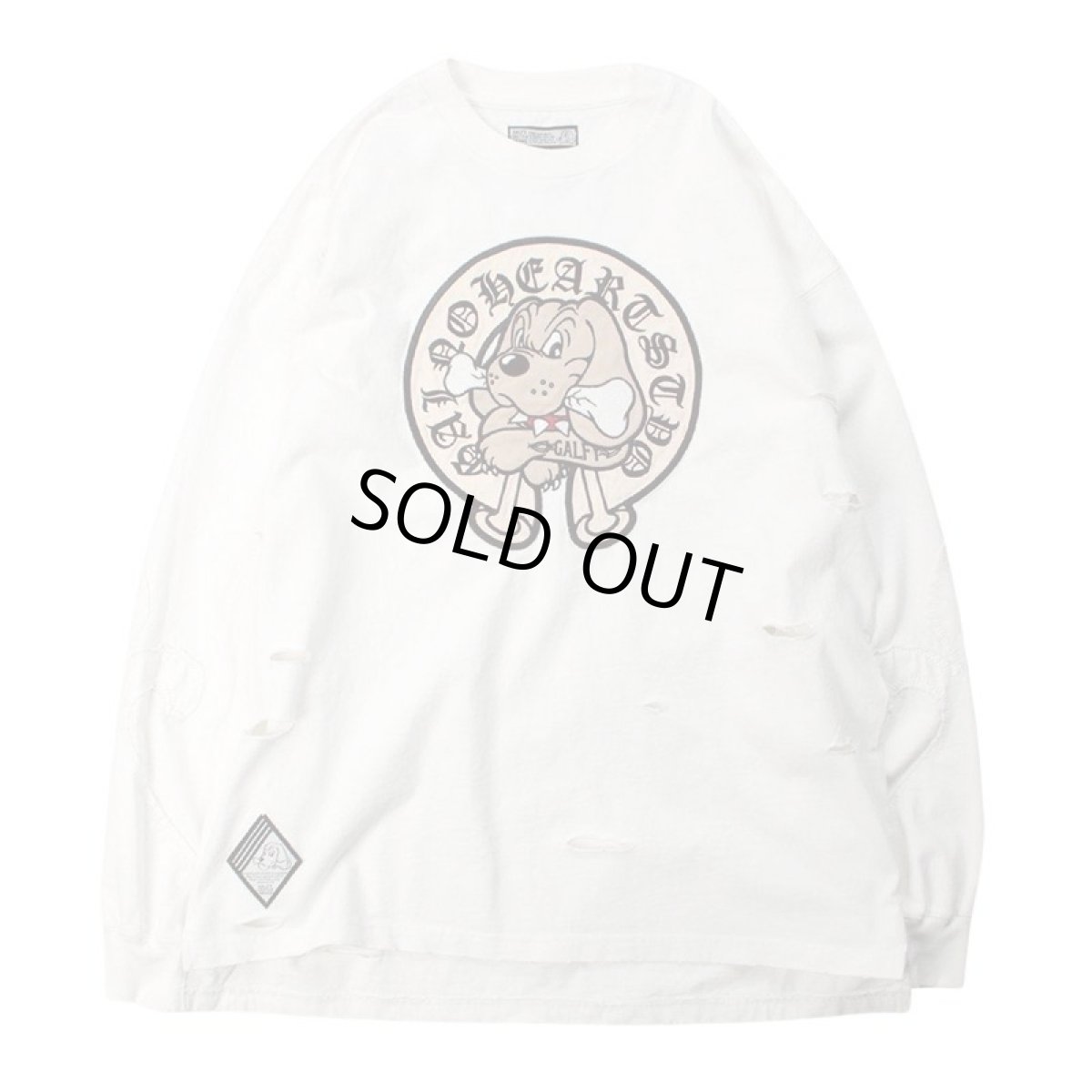 画像2: 【30%OFF】GALFY(ガルフィー) “百合の紋紋ボロンTee” (2)