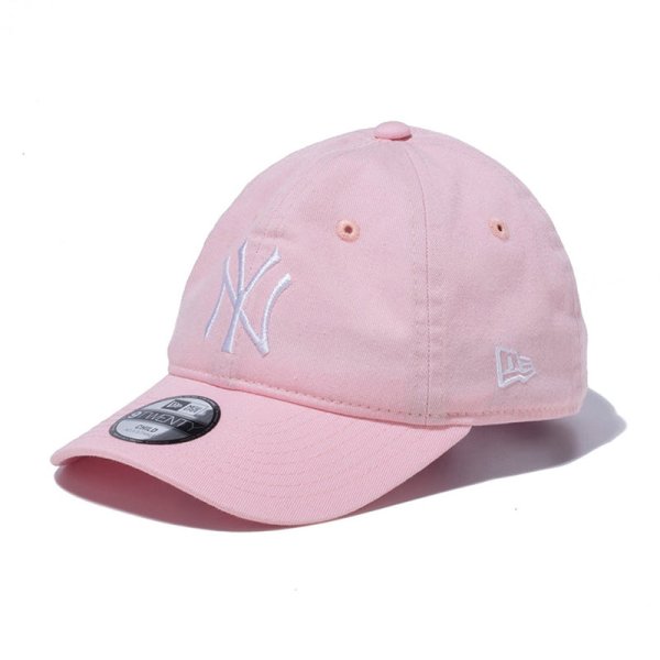 画像4: 【チャイルド】NEWERA（ニューエラ）“Child 9TWENTY ニューヨーク・ヤンキース ピンク × ホワイト” (4)