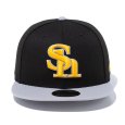 画像2: NEWERA（ニューエラ）“9FIFTY 福岡ソフトバンクホークス ブラック グレーバイザー” (2)