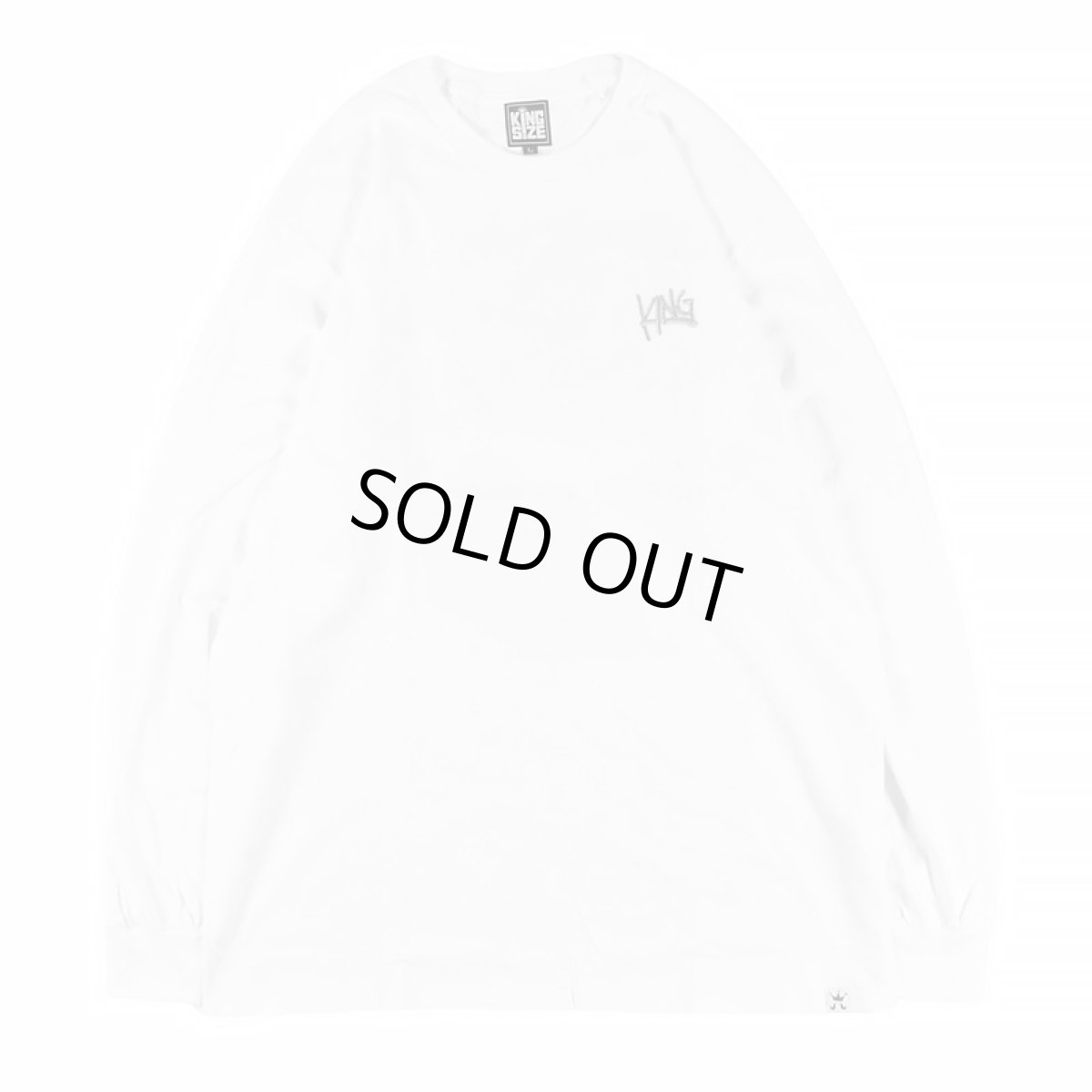 画像2: KINGSIZE（キングサイズ）“RECORD DISCO L/S TEE” (2)
