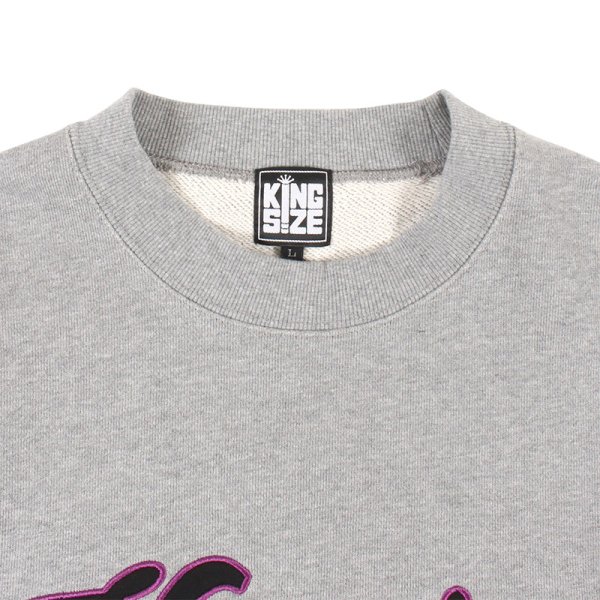 画像3: KINGSIZE（キングサイズ）“LEAGUE CREW SWEAT” (3)
