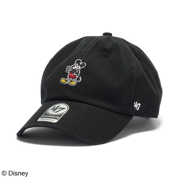 画像1: '47 (フォーティーセブン) “クリーンナップ Disney ディズニー ミッキーマウス ブラック” (1)