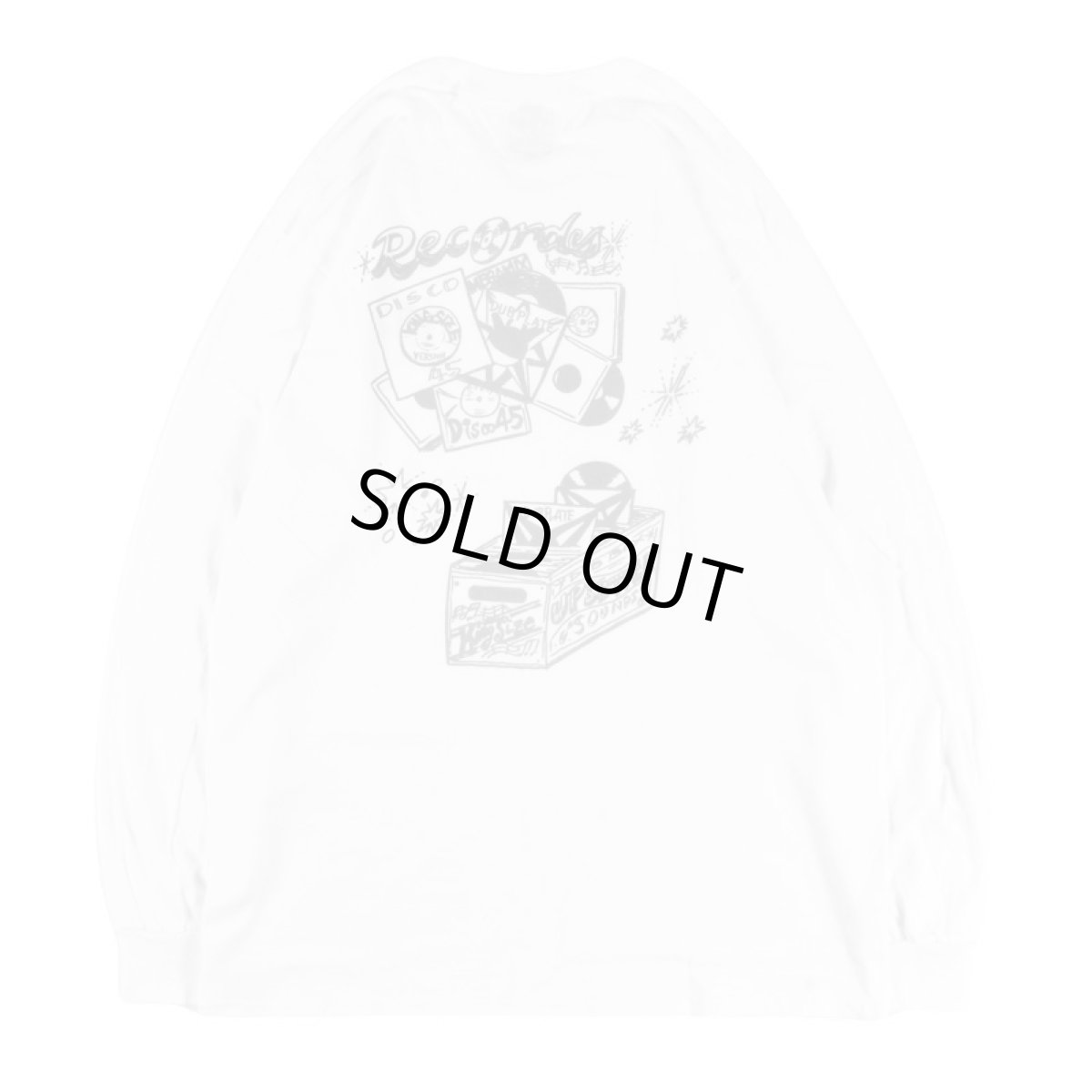 画像3: KINGSIZE（キングサイズ）“RECORD DISCO L/S TEE” (3)