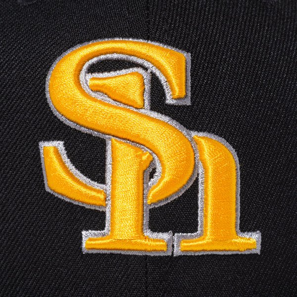 画像5: NEWERA（ニューエラ）“9FIFTY 福岡ソフトバンクホークス ブラック グレーバイザー” (5)