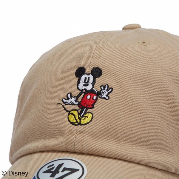 画像8: 【キッズ】'47 (フォーティーセブン) “キッズ クリーンナップ Disney ディズニー ミッキーマウス カーキ” (8)