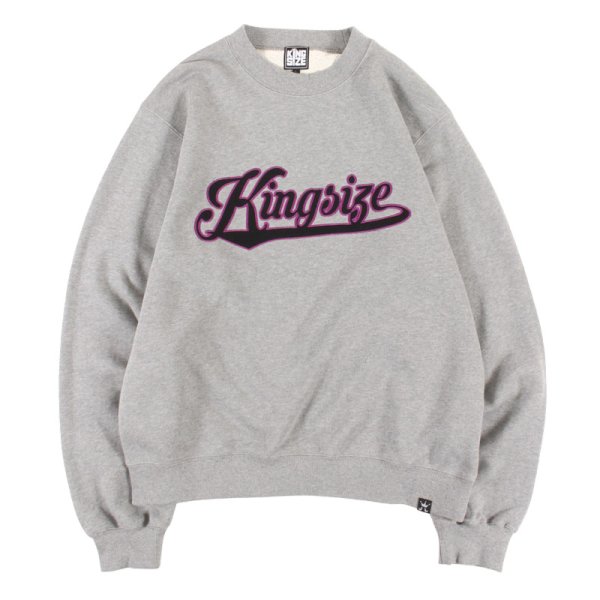 画像1: KINGSIZE（キングサイズ）“LEAGUE CREW SWEAT” (1)