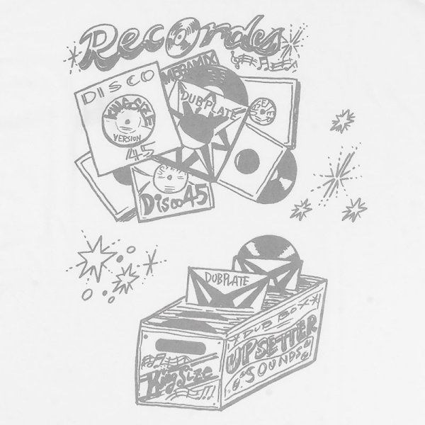画像6: KINGSIZE（キングサイズ）“RECORD DISCO L/S TEE” (6)