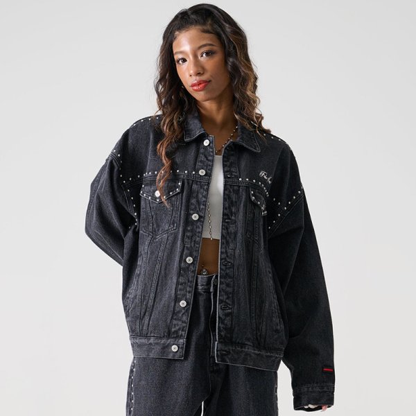 画像22: FUBU（フブ） “STUDS DENIM JACKET” (22)