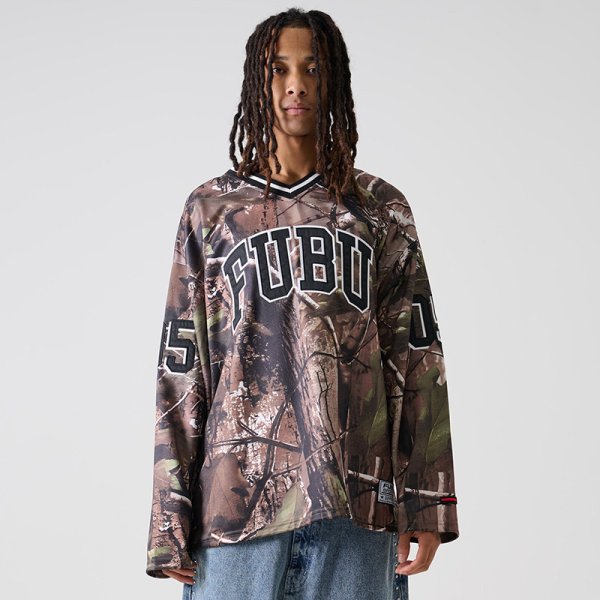 画像17: FUBU（フブ） “REAL TREE HOCKEY SHIRT/リアルツリーホッケーシャツ” (17)