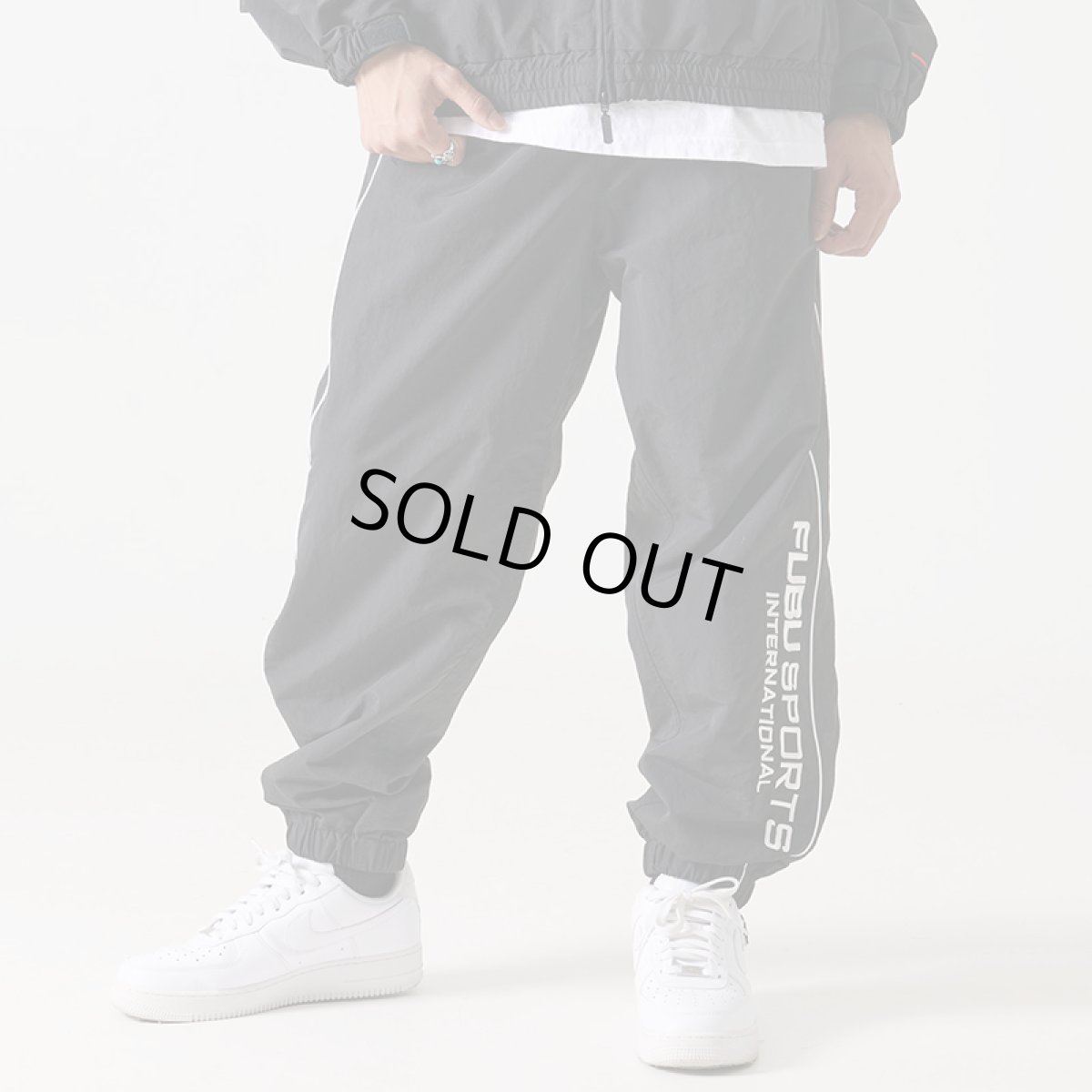 画像1: FUBU（フブ） “NYLON TRACK PANTS/ナイロントラックパンツ” (1)