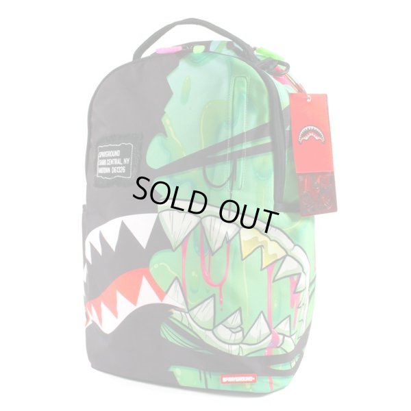 画像1: SPRAYGROUND (スプレーグラウンド) “HALLOWEEN SHARK CENTRAL DRIPPY SPILT BACKPACK” (1)