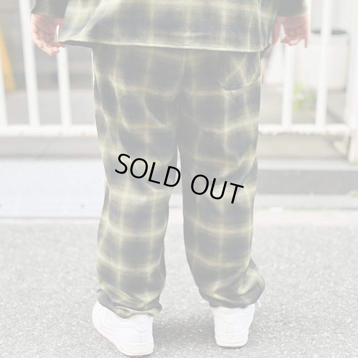 画像14: KINGSIZE（キングサイズ）“CHECK EASY PANTS” (14)