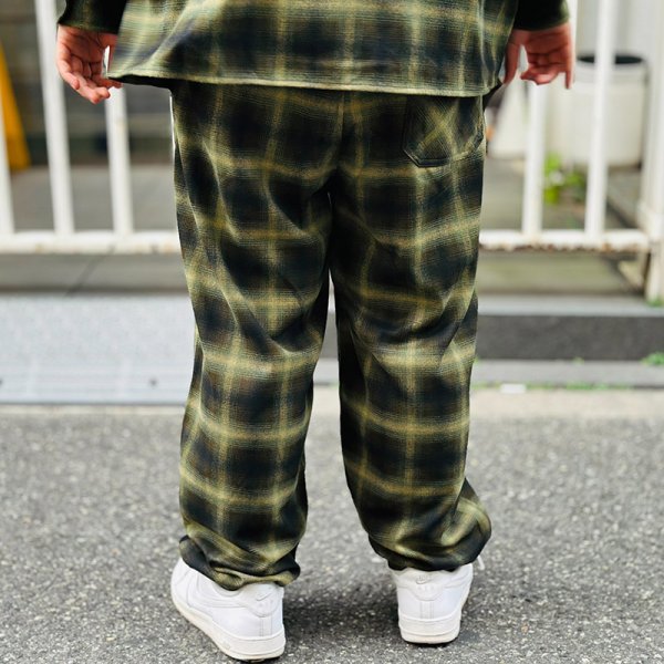 画像14: 【ラストXLのみ】KINGSIZE（キングサイズ）“CHECK EASY PANTS” (14)