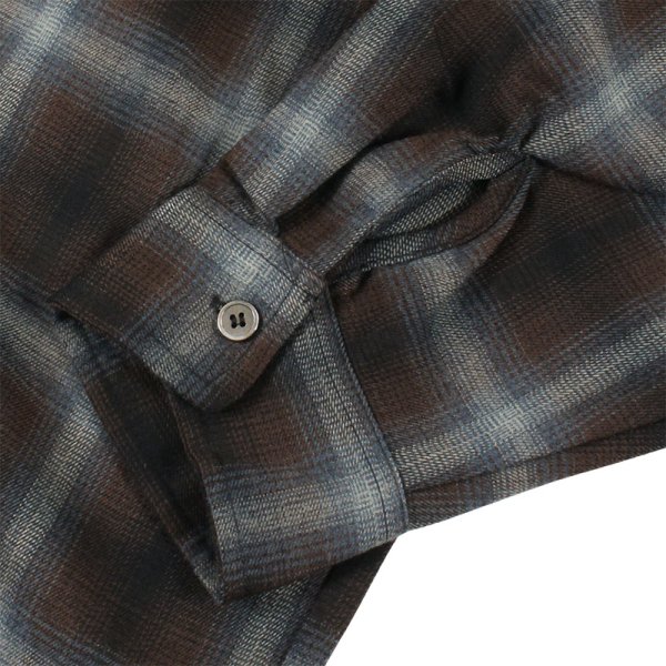 画像9: 【ラストLのみ】KINGSIZE（キングサイズ）“CHECK L/S SHIRT” (9)