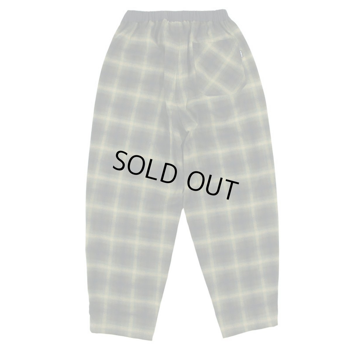 画像2: KINGSIZE（キングサイズ）“CHECK EASY PANTS” (2)