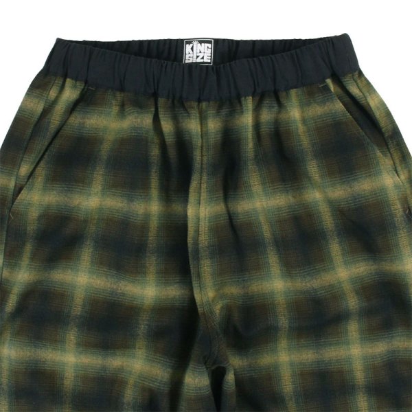 画像3: 【ラストXLのみ】KINGSIZE（キングサイズ）“CHECK EASY PANTS” (3)