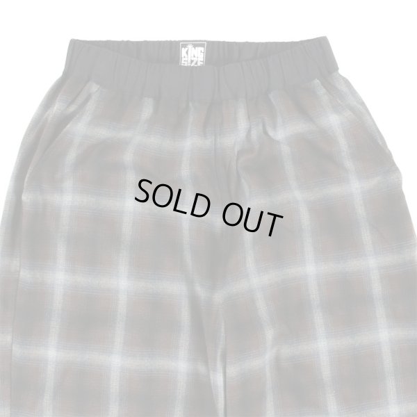 画像3: 【ラストXLのみ】KINGSIZE（キングサイズ）“CHECK EASY PANTS” (3)