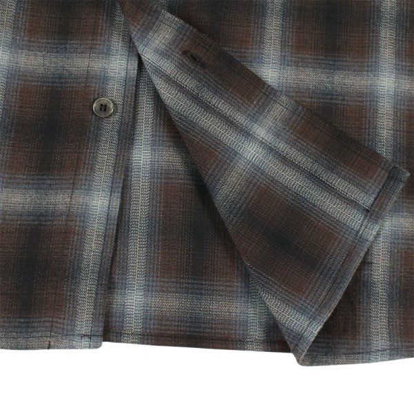 画像7: 【ラストLのみ】KINGSIZE（キングサイズ）“CHECK L/S SHIRT” (7)