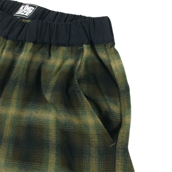 画像4: 【ラストXLのみ】KINGSIZE（キングサイズ）“CHECK EASY PANTS” (4)
