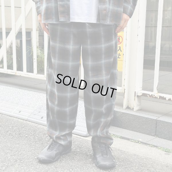 画像12: 【ラストXLのみ】KINGSIZE（キングサイズ）“CHECK EASY PANTS” (12)